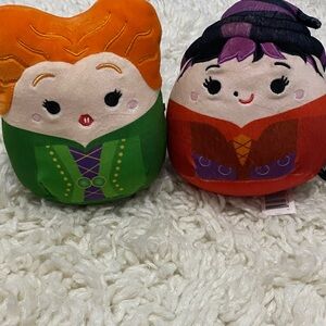 Squishmallows Disneys hocus pocus Mary Sanderson & bette midler 1 nwt 1 nwot